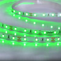 Ленты светодиодные открытые IP20 ULS-M11-2835-60LED/m-8mm-IP20-DC12V-4,8W/m-5M-GREEN PROFI катушка в герметичной упаковке