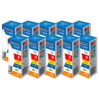 Лампы светодиодные LED-C37-6W/3000K/E27/FR/DIM/SLS уп.10шт