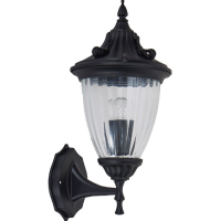 Светильник садово-парковый Feron PL582 на стену вверх 60W 230V E27, черный