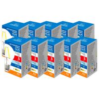 Лампы светодиодные LED-A60-5W/4000K/E27/CL/SLF уп.10шт