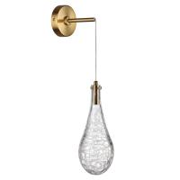 7147/5WL L-VISION ODL26 231 светильник античная бронза/стекло/металл IP20 LED 4W 300Лм 3000K 180° 220V BRAID