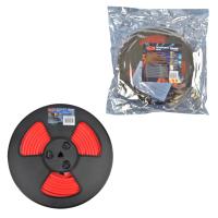 Гибкий NEON ULS-N11-2835-120LED/m-8mm-IP67-DC24V-10W/m-15M-RED катушка в герметичной упаковке