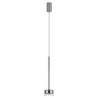 7151/10L HIGHTECH ODL26 347 светильник хром/ прозрачное стекло/металл IP20 LED 10W 3000K 220V LASLO
