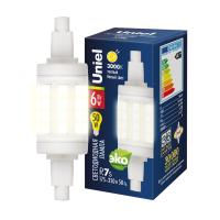 Лампы светодиодные LED-J78-6W/WW/R7s/CL PLZ06WH картон
