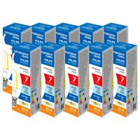 Лампы светодиодные LED-CW35-7W/4000K/E14/CL/SLF уп.10шт