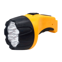 Фонарь руч аккум MLA 03 7LED 150Lm 8ч 2 реж, з/у 230В ЧЕРНО-ЖЁЛТЫЙ IN HOME