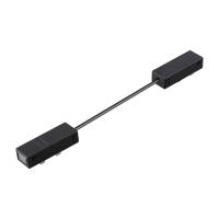 135313 PORT NT25 206 черный Гибкий токопроводящий соединитель "L" IP20 90-240V VECTOR