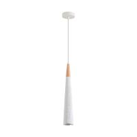 8352/1C SUSPENTIONI LN26 325 белый/бежевый, металл/дерево/цемент Подвес GU10 LED 5W 220V EOLIANA