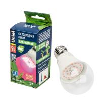 Лампы для растений LED-A60-9W/SP/E27/CL ALM01WH картон