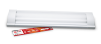Светильник под светодиодную лампу SPO-405 2xLED-Т8-600 G13 230В IP40 600 мм IN HOME 4690612032658