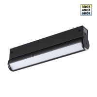 359950 PORT NT25 214 черный Трековый светильник с переключ. цв. темпер. IP20 LED 3000К\4000К\6000К 10W 90-240V VECTOR