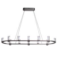 7143/65L HIGHTECH ODL26 513 светильник темный никель/акрилл/металл IP20 LED 69W 3830Лм 3000K 180° 220V DEFANCE