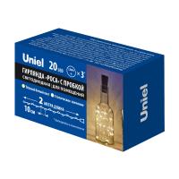 Гирлянды ULD-S0200-020/SСR/3LR WARM WHITE IP20 WINESTOPPER