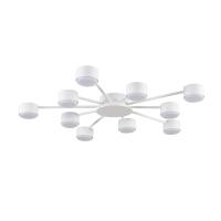 8343/10C COMFI LN26 252 белый, металл Люстра GX53 LED 10*7W 220V TORINA
