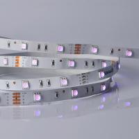 Ленты светодиодные открытые IP20 ULS-M22-5050-30LED/m-10mm-IP20-DC12V-7,2W/m-5M-RGB PROFI катушка в герметичной упаковке