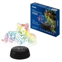 Фигуры ULI-M508 RGB/3AA TIGER FAMILY/BLACK