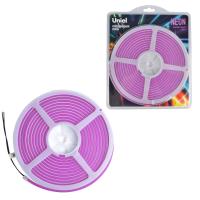 Гибкий NEON ULS-N01-2835-120LED/m-6mm-IP67-DC12V-9W/m-5M-PURPLE блистер