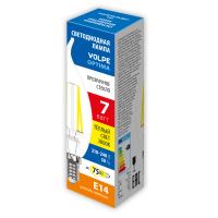 Лампы светодиодные LED-CW35-7W/3000K/E14/CL/SLF