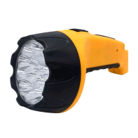 Фонарь руч аккум MLA 04 15LED 200Lm 6ч 3 реж, з/у 230В ЧЕРНО-ЖЁЛТЫЙ IN HOME