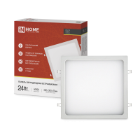 Светильник SLP 24Вт 230В 4000К 1680Лм 300мм IP40 IN HOME 4690612035710