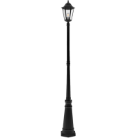 Светильник садово-парковый Feron 6211/PL6211 столб 100W E27 230V, черный