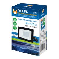 Прожектор светодиодный ULF-Q517 30W/BLUE IP65 220-240V BLACK