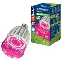 Лампы для растений для минитеплиц LED-M80-20W/SP/E27/CL ALS55WH картон