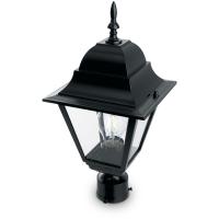 Светильник садово-парковый Feron 4203/PL4203 11028 на столб 100W E27 230V, черный