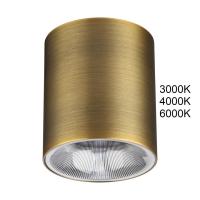 7137/12CL HIGHTECH ODL26 325 светильник бронза/металл IP20 LED 12W 840Лм 3000K/4000K/6000K 36° 220-240V BRIM