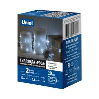 Гирлянды ULD-S0200-020/SСB/2AA WHITE IP20 DEW