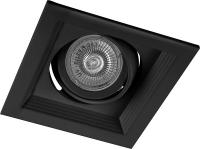 Светильник встраиваемый Feron DLT201 32441 потолочный MR16 G5.3 черный