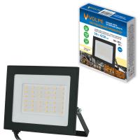 Прожектор светодиодный ULF-Q519 50W/3000K IP65 220-240V BLACK