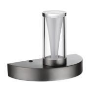 7143/5WL HIGHTECH ODL26 513 светильник темный никель/акрилл/металл IP20 LED 5W 402Лм 3000K 180° 220V DEFANCE