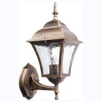 Светильник настенный уличный Feron PL611 11611 60W E27 230V черное золото