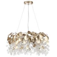 5104/8 CLASSIC ODL26 633 металл/стекло Люстра E14 8*40W 220В IP20 COINS