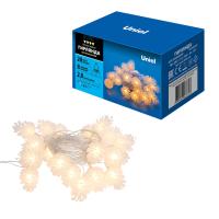Гирлянды ULD-S0280-020/DTA WARM WHITE IP20 PINE CONES