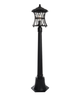 Светильник столбик уличный Feron PL526 11621 60W E27 230V черный