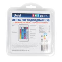 Комплекты светодиодной ленты «Готовое решение» ULS-U12 3M/RGB/1.5M/USB/RC IP20 RUA02C24 блистер
