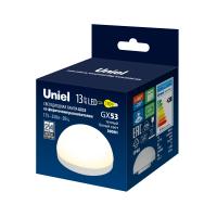 Лампы светодиодные LED-GX53-13W/3000K/GX53/FR/SPHERE PLZ02WH