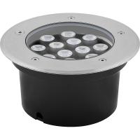 Светильник тротуарный грунтовый Feron SP4114 32114 12W зеленый 230V IP67