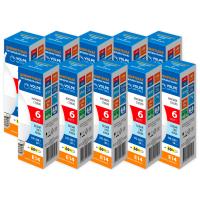 Лампы светодиодные LED-CW37-6W/4000K/E14/FR/DIM/SLS уп.10шт