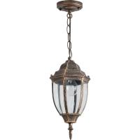 Светильник подвесной уличный Feron PL6005 11895 60W E27 230V черное золото