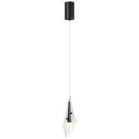 5442/6LA L-VISION ODL_EX26 059 черный/бел.матовый/металл/стекло/акрил Подвес LED 6W 3000K 633Лм AFALINA