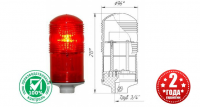 Заградительный огонь ЗОМ-48LED >32cd, тип «Б», 30-265V AC/DC, IP65.
