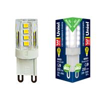 Лампа светодиодная LED-JCD-3W/4000K/G9/CL GLZ09TR картон