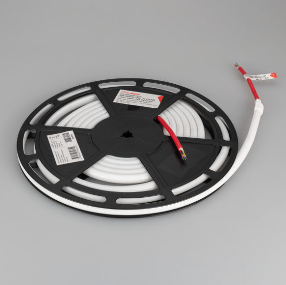 Светодиодная лента RTW-PWT-H120-13mm 24V RGB 14.4W/m IP68 4040 5 метров Arlight 029873(2)