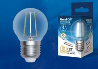 Лампы светодиодные LED-G45-9W/4000K/E27/CL/DIM GLA01TR картон