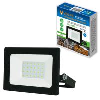 Прожектор светодиодный ULF-Q519 30W/GREEN IP65 220-240V BLACK