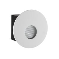 7166/3WL HIGHTECH ODL26 341 Подсветка лестницы  белый/металл IP20 LED 3W 2700K 220-240V ESCALA