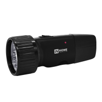 Фонарь руч аккум MLA 01-B 5LED 120Lm 6ч 1 реж, з/у 230В ЧЕРНЫЙ IN HOME